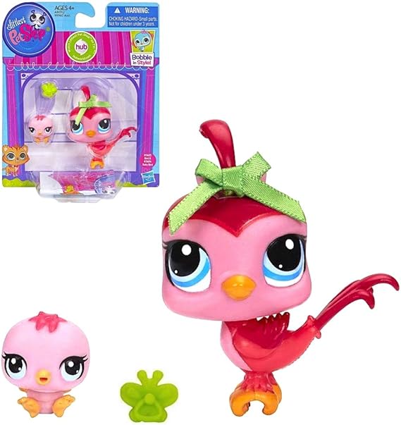 Littlest Pet Shop 3603 Bird and 3604 Baby Bird Pets Amazon.co.uk