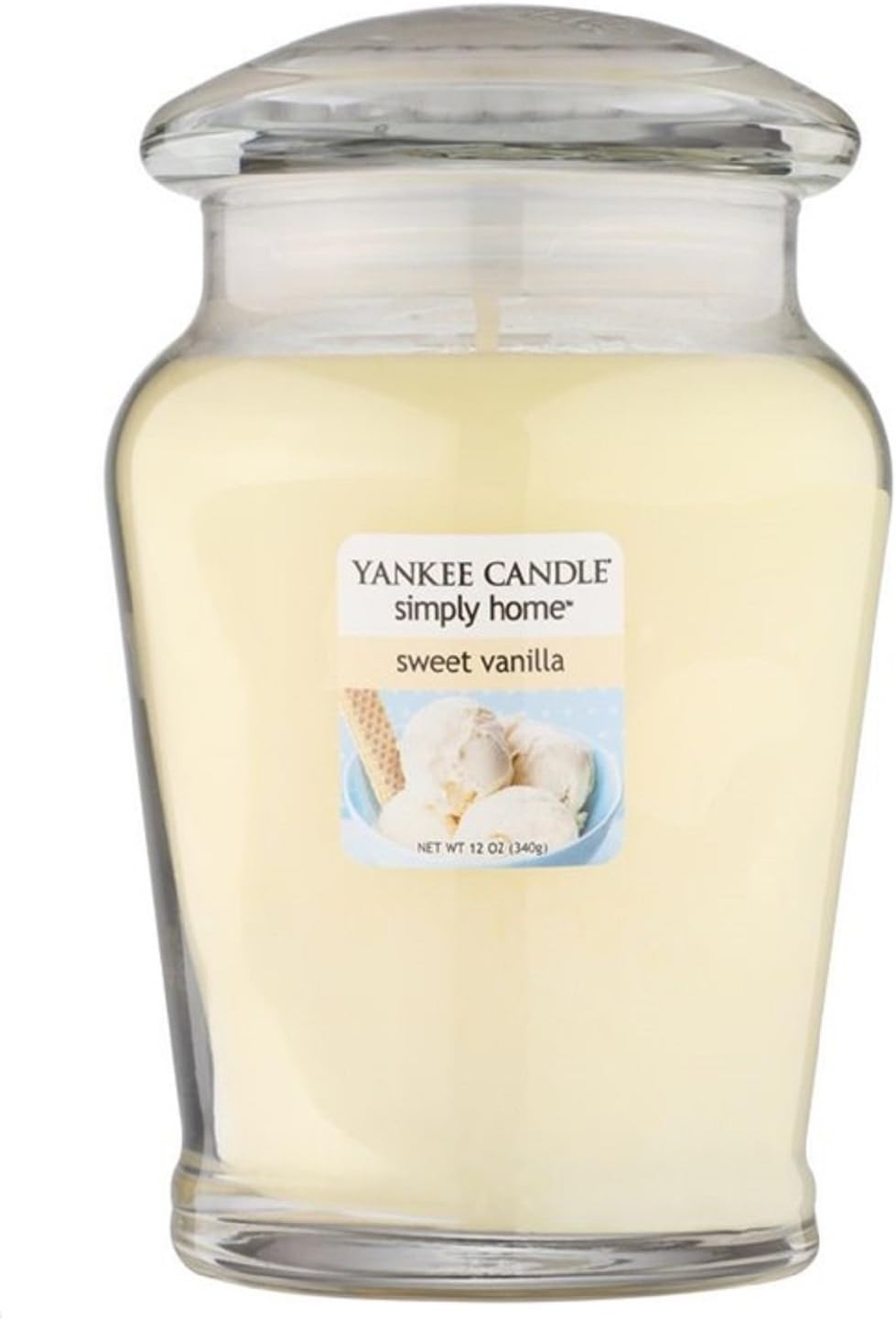 YANKEE CANDLE 12oz SWEET VANILLA Amazon.co.uk Kitchen & Home