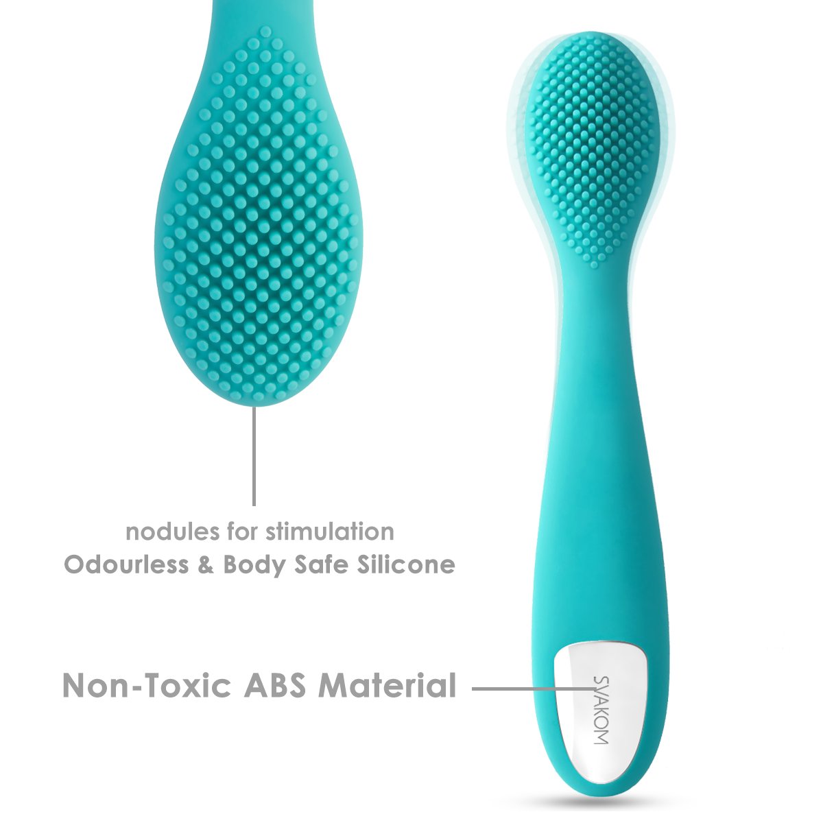 SVAKOM Nina Silikon Auflegevibrator mit super starke Vibration Vibratoren 5 Vibrationsprogramme wiederaufladbares Sexspielzeug Wasserdicht