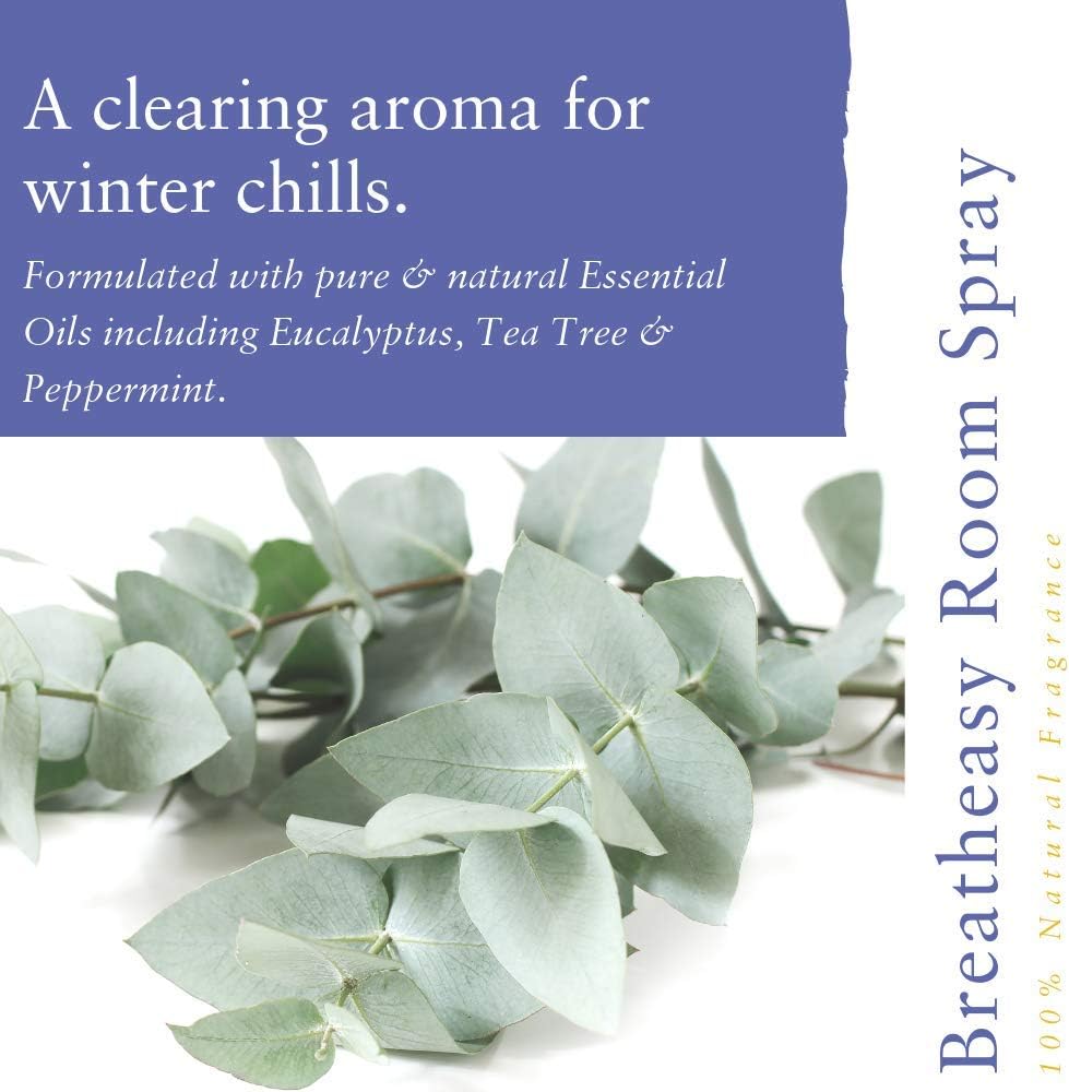 Absolute Aromas Natural Breatheasy Room Spray 100ml - A Blend of 100% Pure, Natural Essential Oils Including Tea Tree and Peppermint - Image 3