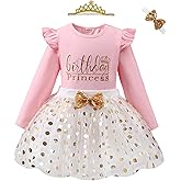 LYQTloml Toddler Kids Baby Girls Birthday Princess Outfits Dress Vest Tank Top Dot Mesh Tutu Skirt