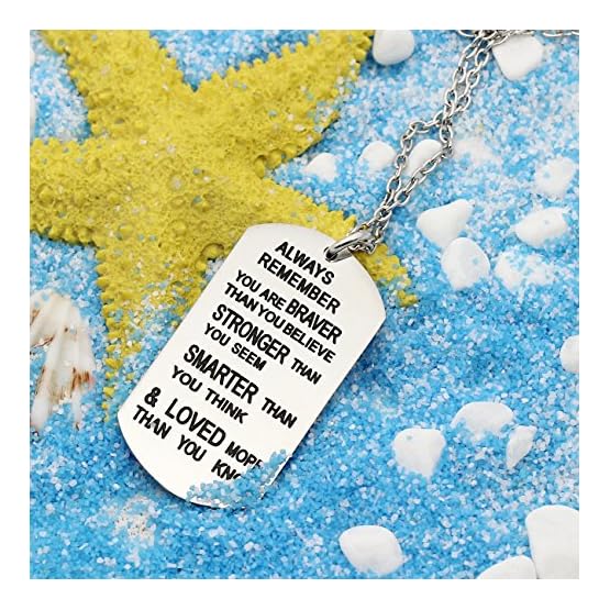 lauhonmin-Always-Remember-You-are-BraverStrongerSmarter-Than-You-Think-Pendant-Necklace-Family-Friend-Gift-Unisex lauhonmin-Always-Remember-You-are-BraverStrongerSmarter-Than-You-Think-Pendant-Necklace-Family-Friend-Gift-Unisex