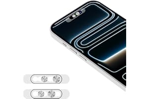 Front Camera Cover Compatible for iPhone 17/17 Air/17Pro/17Pro Max/16/16Plus/16Pro/16Pro Max/15/15Plus/15Pro/15Pro Max/14Pro/