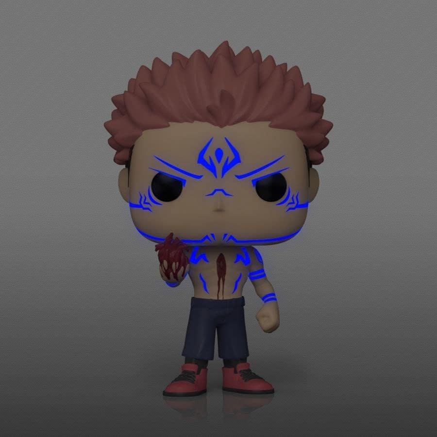 Funko Jujutsu Kaisen POP & Buddy! Animation Vinyl Figurine Sukuna w/Heart 9 cm