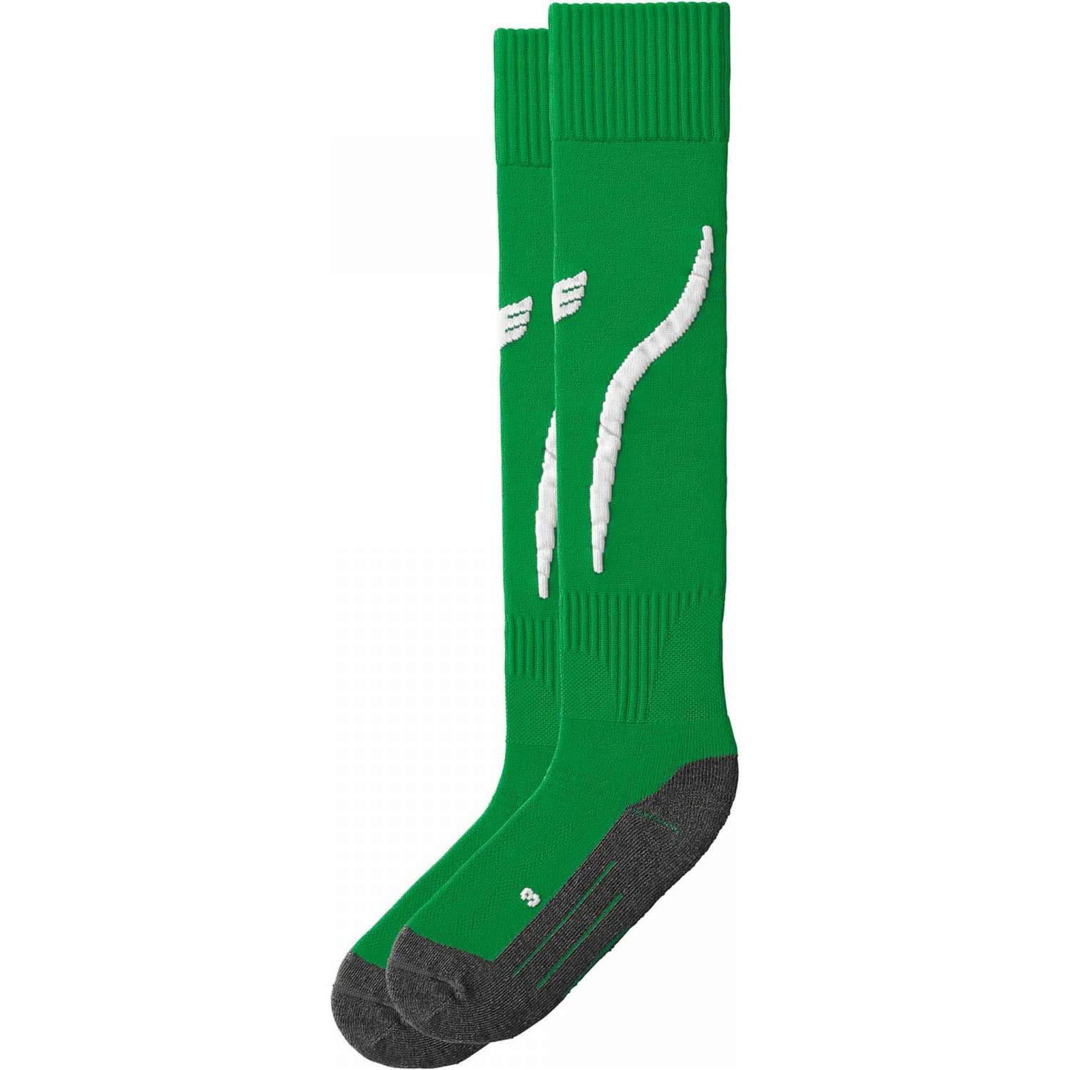 erima unisex sock stocking Tanaro, green (emerald / white), 29-32 (manufacturer size: 0)