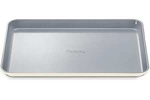 Caraway Non-Stick Ceramic Baking Sheet - Naturally Slick Ceramic Coating - Non-Toxic, PTFE & PFOA Free - Perfect for Baking, 