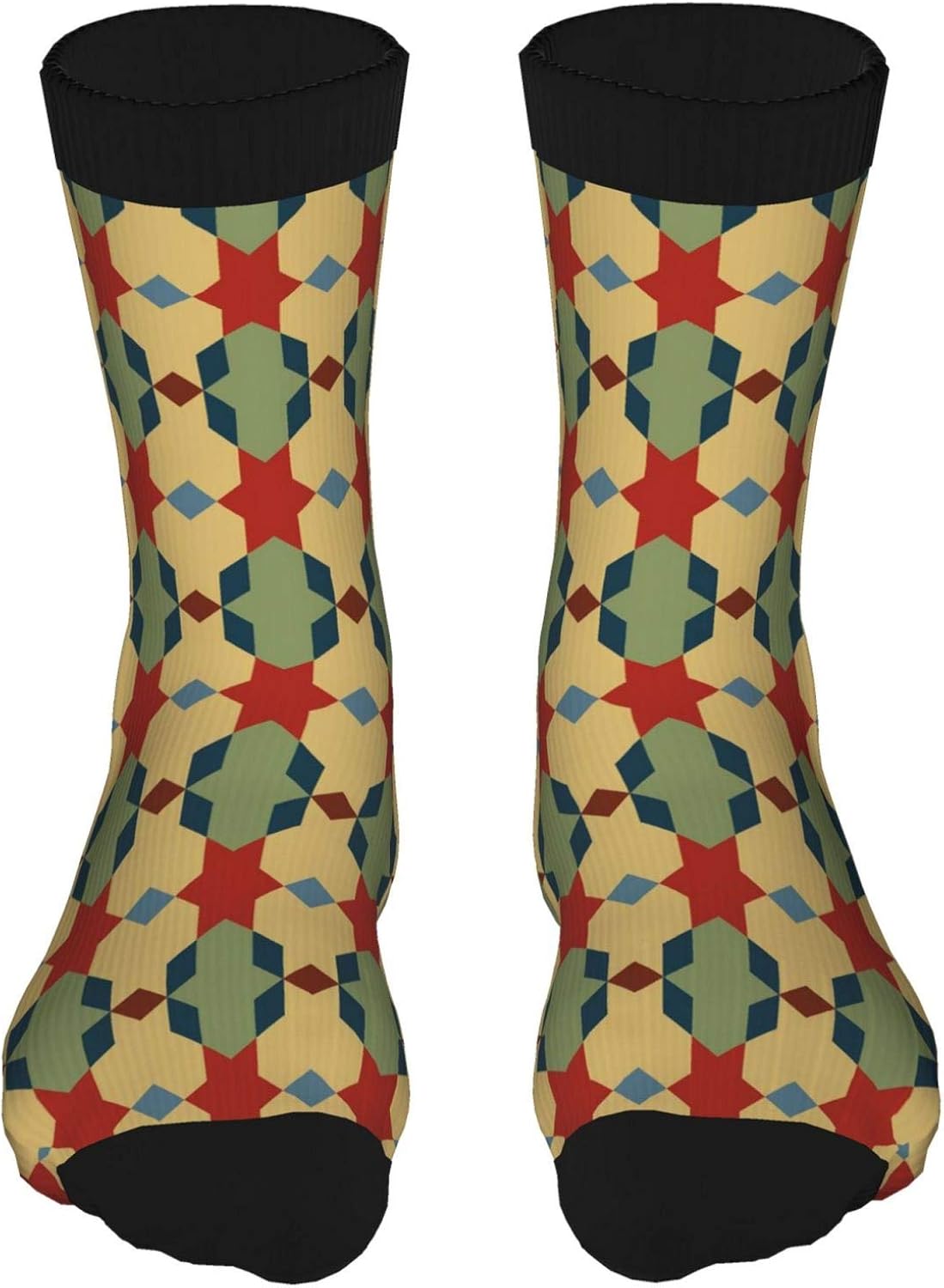 Socks Beautiful African Tribal Pattern Crew Boot Socks Warm