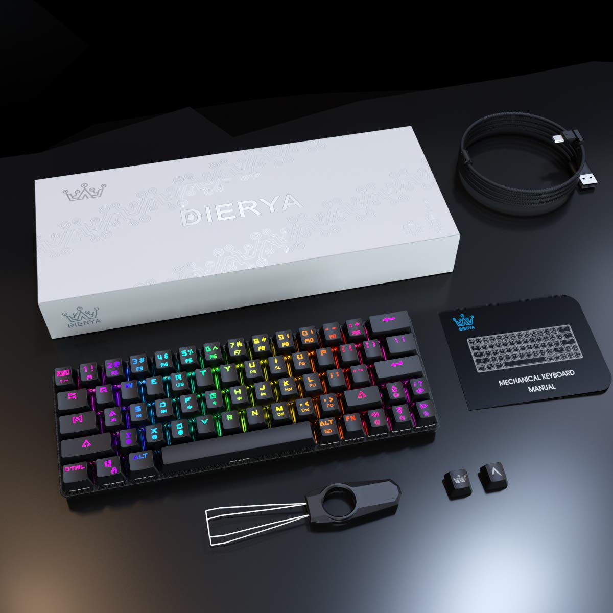 dierya bluetooth keyboard