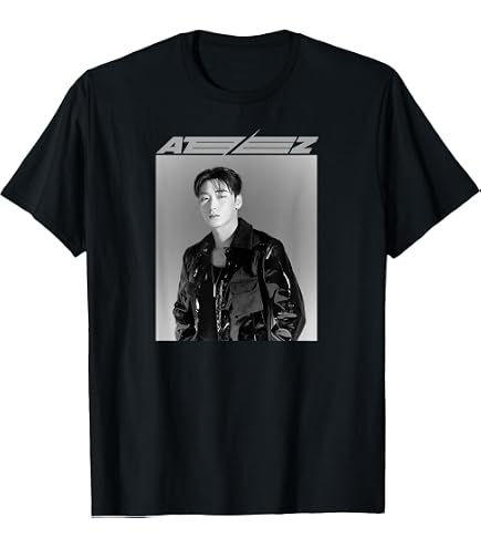 Amazon.com: ATEEZ Official Merch Exclusive Hongjoong T-Shirt