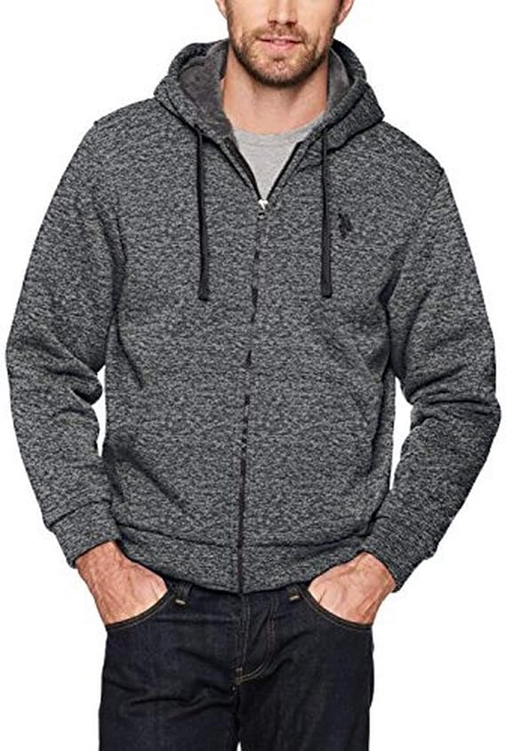 polo sherpa pullover