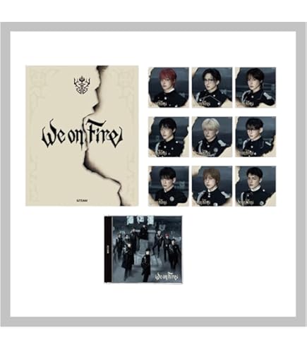 Amazon.com: &TEAM [ We on Fire ] 3rd EP Album (Limited) : Home