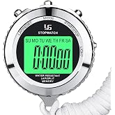 LAOPAO Melt Stopwatch, Clock Daily Rainproof Digital Timer for Sports Match,Competition,Coach,Referee,Training,Timing