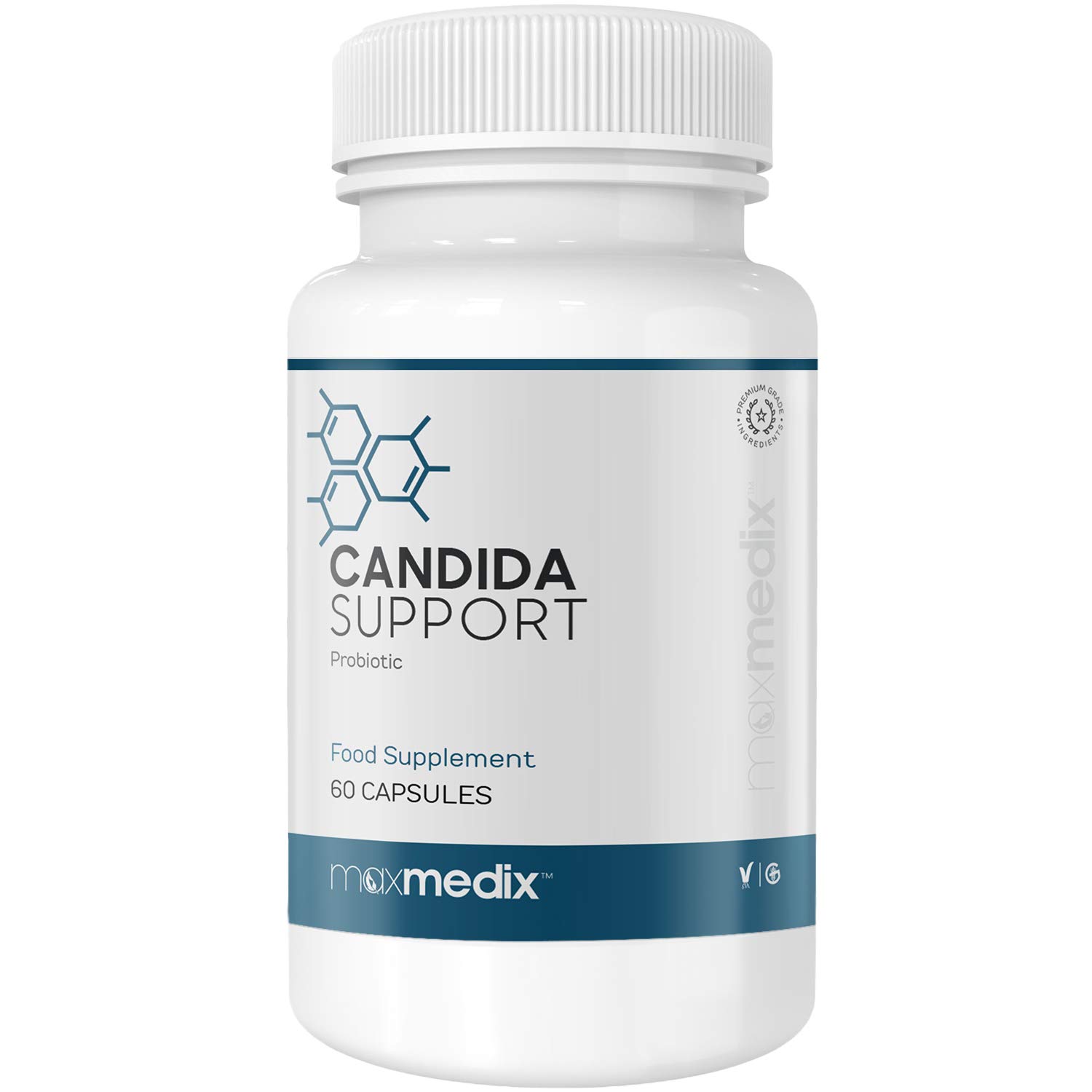 Candida Support Premium Supplement to Reduce & Cleanse of Thrush