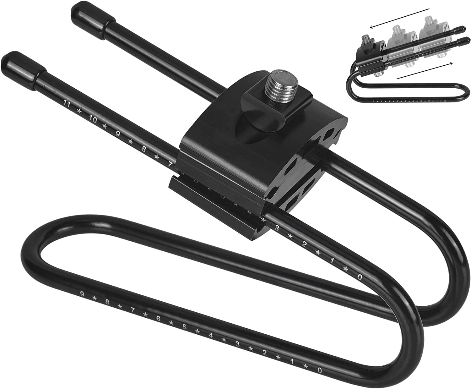 BESNIN Bike Seat Shock Absorber Shock-absorbent Saddle Spring Seat Shock Absorber Universal Aluminium Alloy Bike Saddles Shock Absorber for City Bikes, Withstands 120kg Max