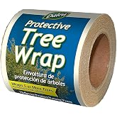 GARDENEER Dalen Protective Tree Wrap and Breathable Material &ndash; Non-Toxic and Reusable Protection &ndash; Stimulates Faster Growth and Healthier Trees &ndash; 3" Wide x 50' Long