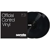 Serato Control Vinyl Black, 12" Pair (SCV-PS-BLK-OJ)