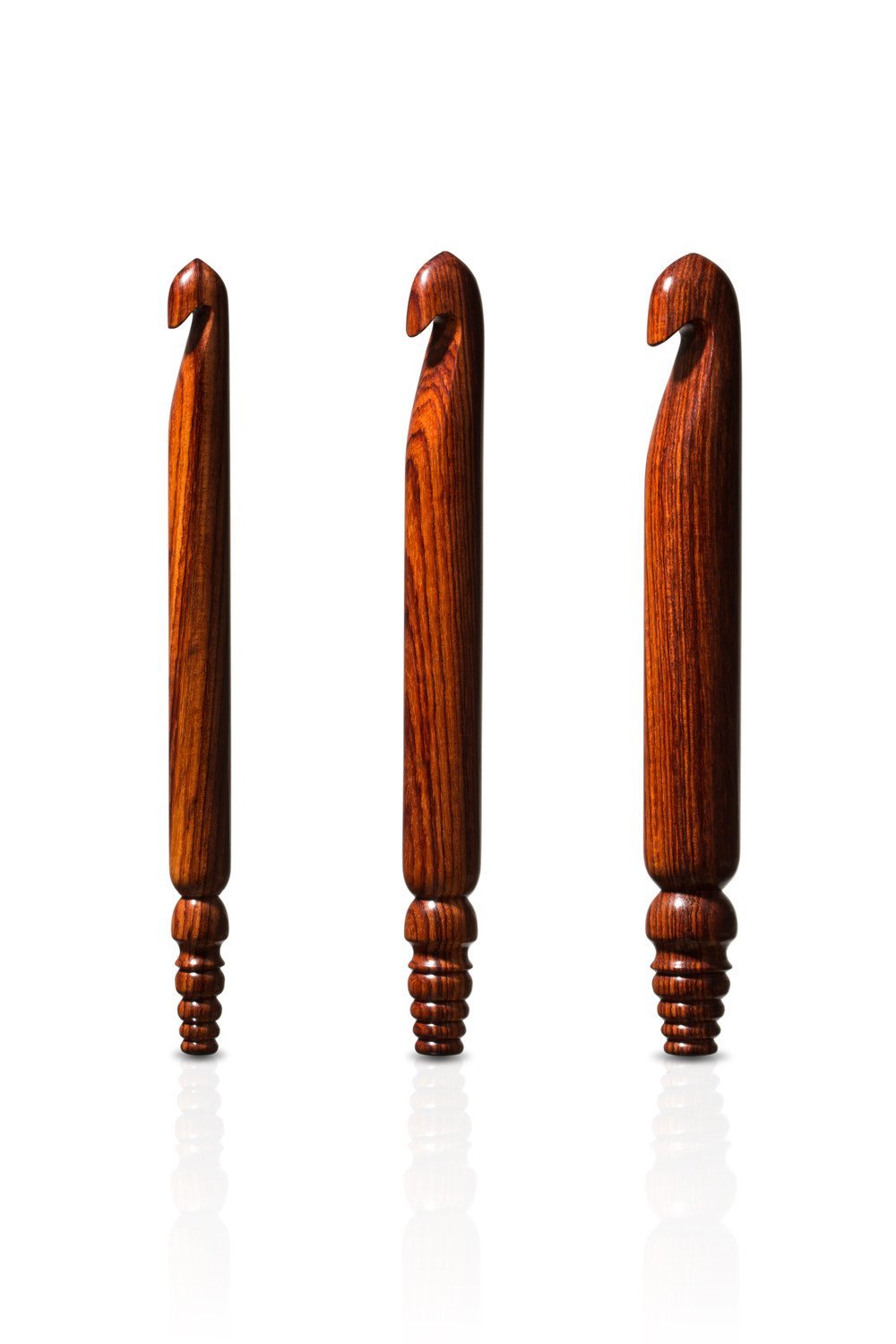 Furls Crochet Hook, Wood, Rosewood, 20mm