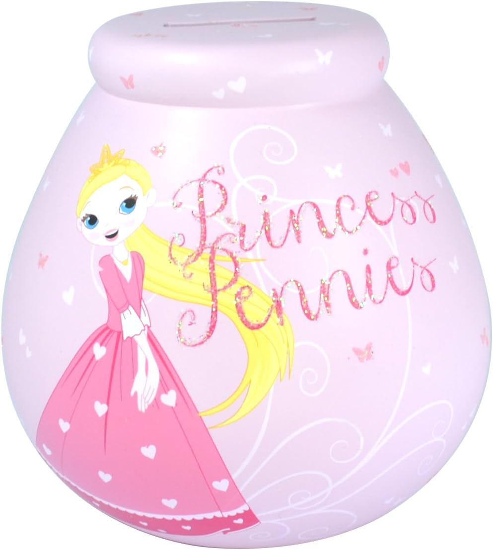 Pot of Dreams Princess Pennies Ceramic Money Box Amazon.co.uk