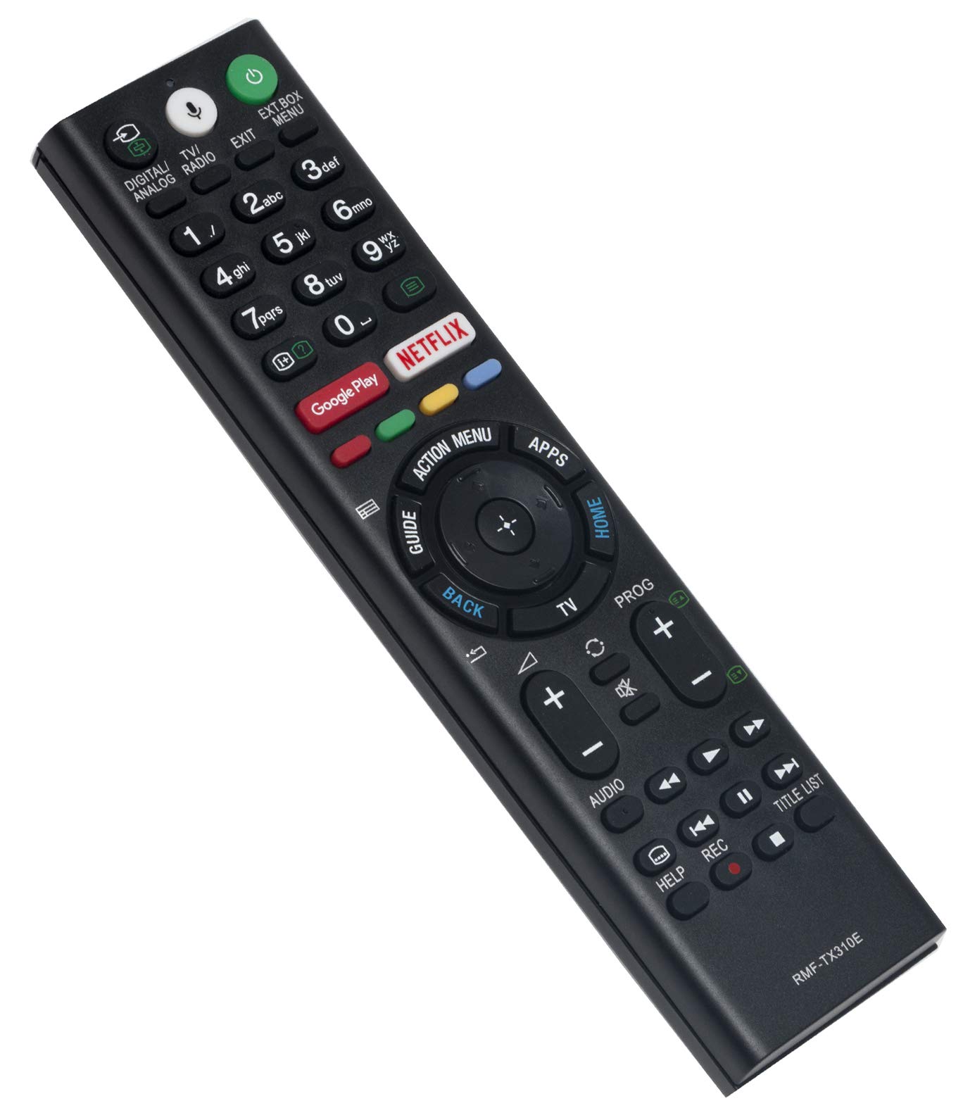 ALLIMITY RMF-TX310E Remote Control Replacement for Sony Bravia TV KD-43XF8505 KD-49XE8004 KD-55XE8096 KD-55XF8588 KD-75XF9005 FW-43XE8001 KD-43XF8577 KD-49XE8099 KD-49XF8588