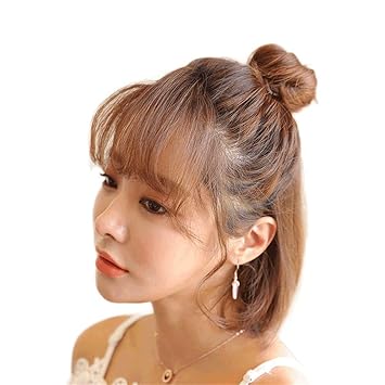 Amazon Com Kx Qin Wig Hair Bag Real Hair Straight Hair Ring