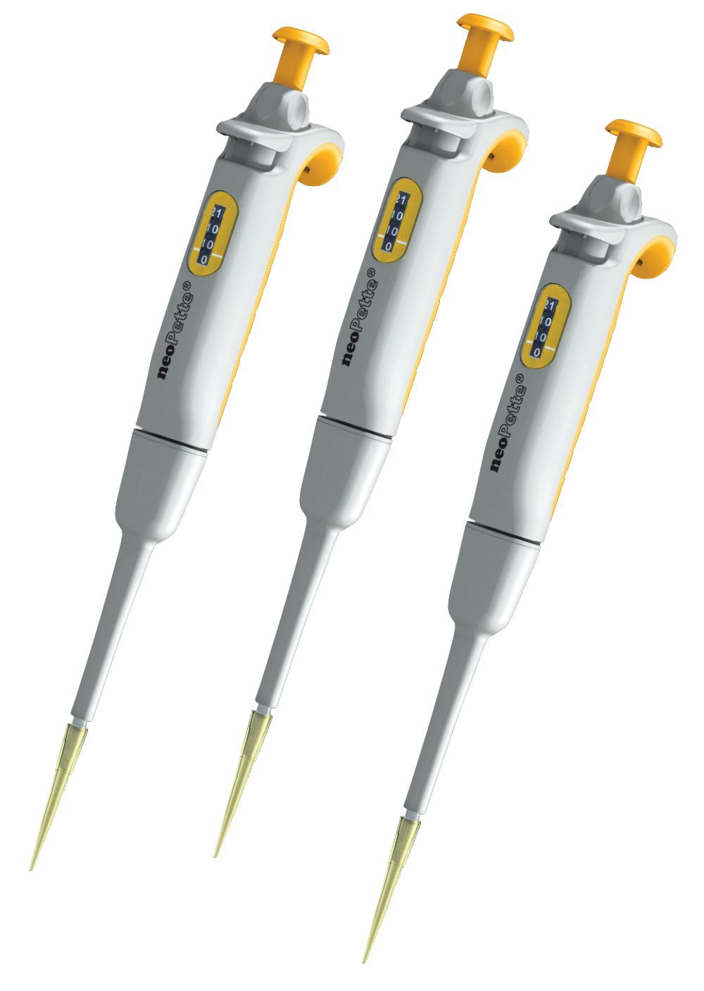 Neolab 7 2136 Neopette Mikroliterpipette, Plastic, 1 ml – 10 ml