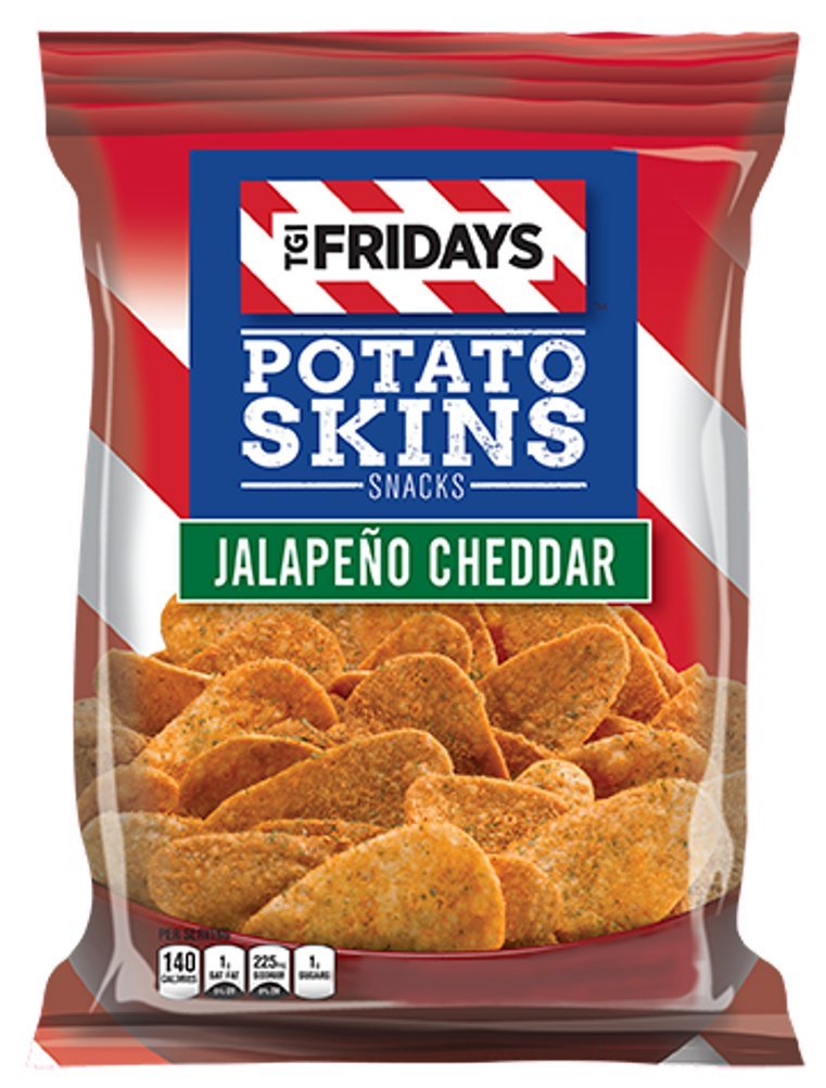 T G I Friday S T G I Friday S Potato Skins Snack Chips Jalapeno Cheddar Gluten Free Finder Vervet Food Scanner Veteterian Vegan Preservative Dairy Meat Seafood Egg