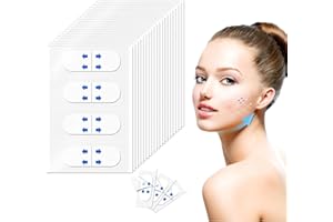 GRENBEN 120PCS Face Tape Lifting Invisible, Face Lift Tape, Invisible Face Lift Tape, Instant Face Lifting Sticker, V-Shaped Face Tapes for Saggy Skin for Jowls Double Chin