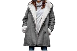 AI'MOURI Sherpa Fleece Outerwear Overcoat Women