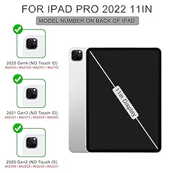 Soke for iPad Pro 11 Case (M2) 2022/2021/2020 with