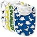 Premium Cute Baby Toddler Bibs Burp Burpy Cloths 4 Pack Gift Set Soft Absorbent Extra LARGE Feeding Reflux Drool Teething Bibs,Triple Adjustable Snap Buttons, Funny Boys & Girls