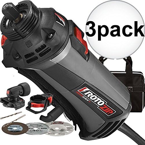 Roto Zip SS560VSC-50-RT 120 Volt RotoSaw/Variable Speed Spiral Saw Kit 3-Pack