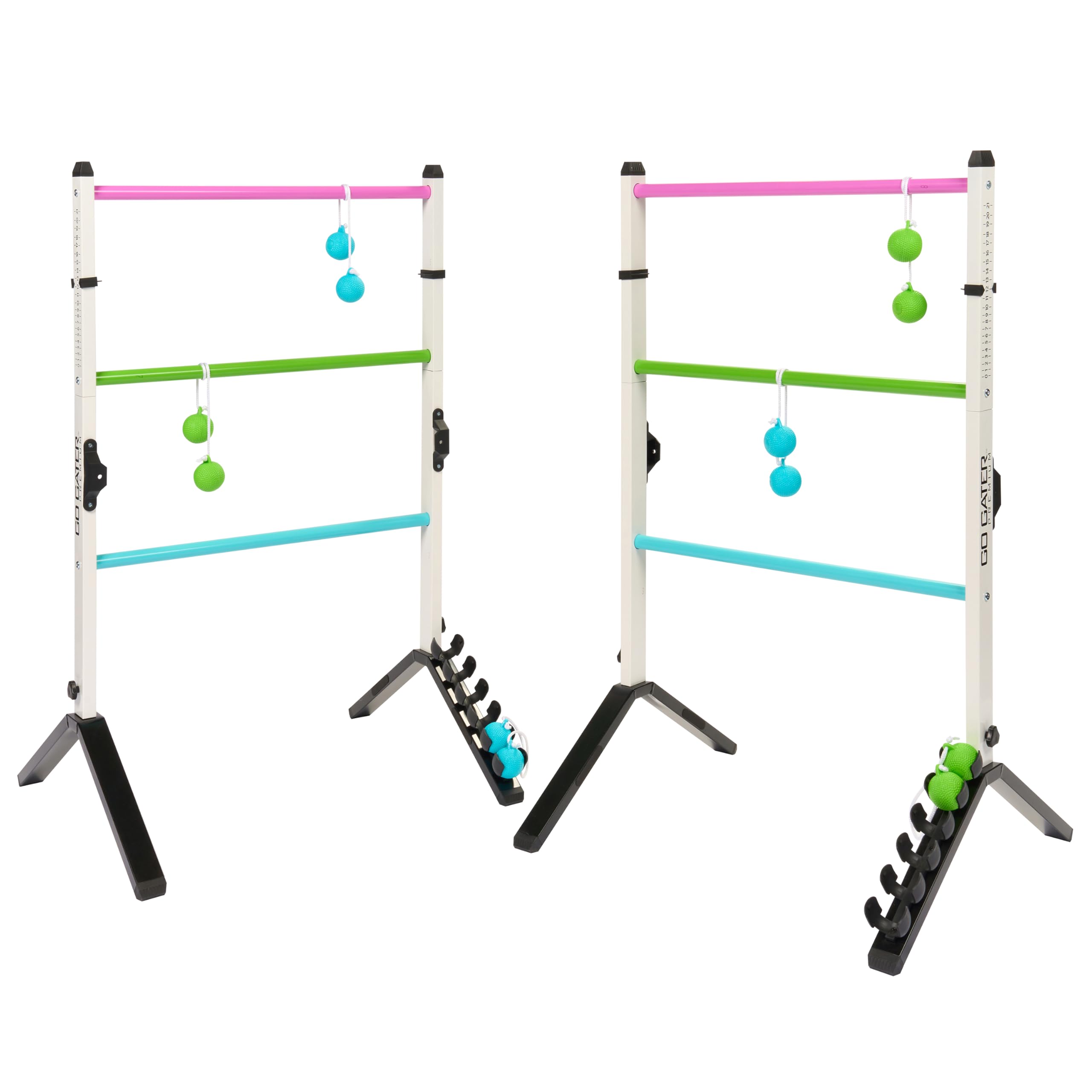 EastPoint Sports Go! Gater Premium Steel Ladderball Set - Features Sturdy Steel Material, Built-in Scoring System, Complete with All Accessories Image
