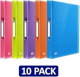 Oxford A4 Ring Binders 10-Pack 40 mm Spine Assorted Colours view 8