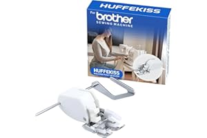 HUFFEKISS 【2025 Upgrade Edition】 Universal Walking Foot Sewing Machine Presser Foot,Fits Brother, Singer, Janome & All Low Shank Models,Professional Quilting & Thick Fabric Handling,for Home Sewers & Quilters