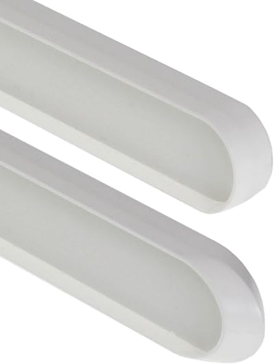 Eurocell White UPVC External 90° Corner Joint for Laminated Window Board 422mm
