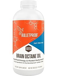 Bulletproof Brain Octane Oil, Reliable and Quick Source of Energy, Ketogenic Diet, More Than Just MCT Oil (16 Ounces)