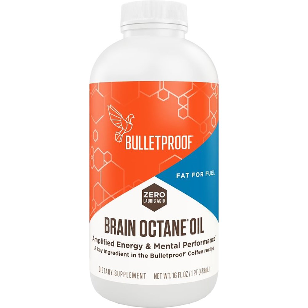 Bulletproof Brain Octane Oil, Reliable and Quick Source of Energy, Ketogenic Diet, More Than Just MCT Oil (16 Ounces)
