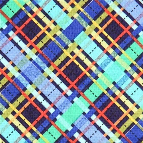 Sister Chic Dropper Stopper Bottle Leash, Navy Plaid by Sister Chic