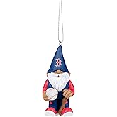 FOCO - MLB 3.5" Team Gnome Resin Xmas Christmas Tree Ornament (Boston Red Sox)