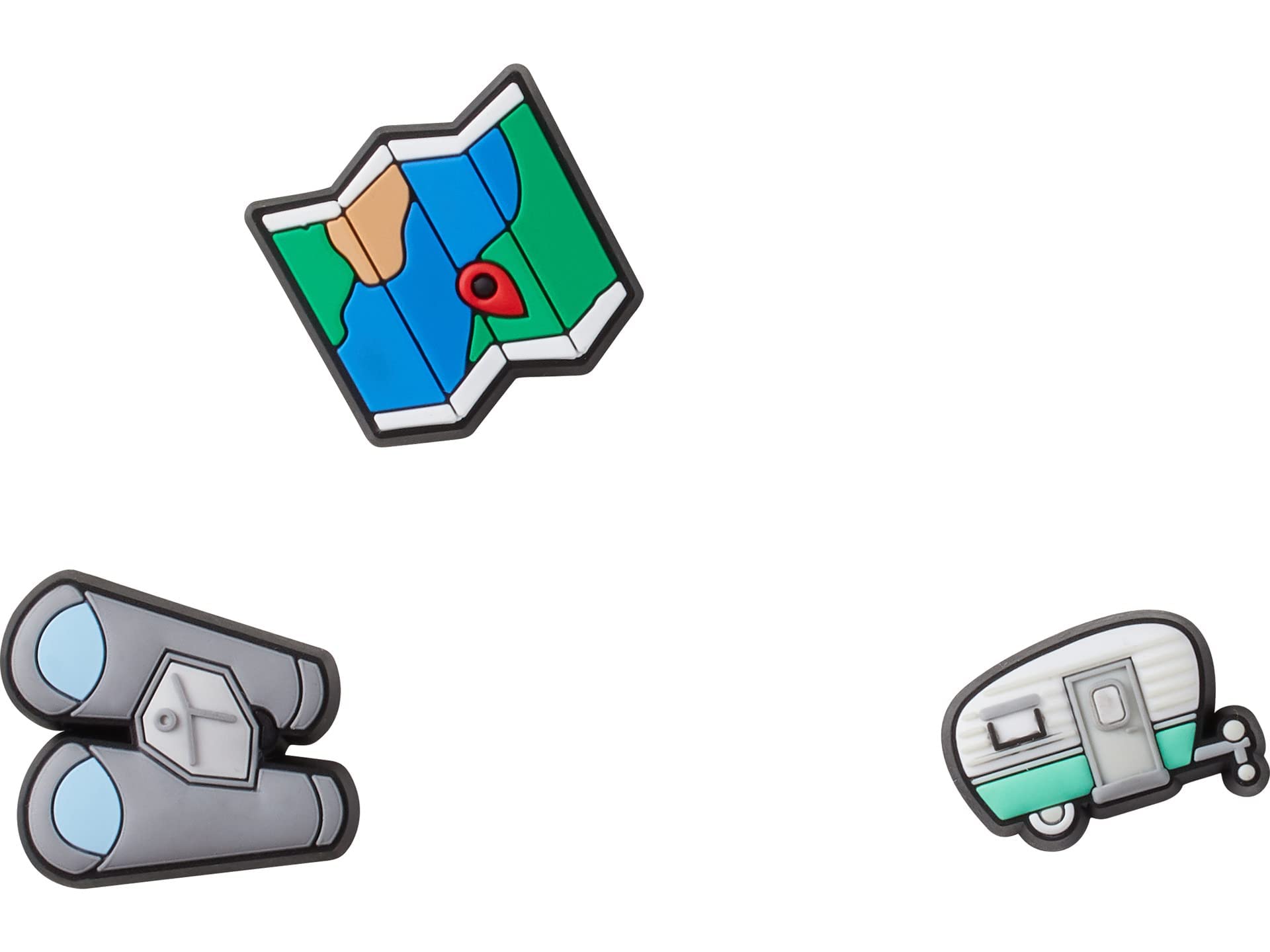 Photo 1 of Crocs unisex adult Jibbitz 3-pack Nature | Jibbitz for Crocs Shoe Charms, On the Lookout, Small US