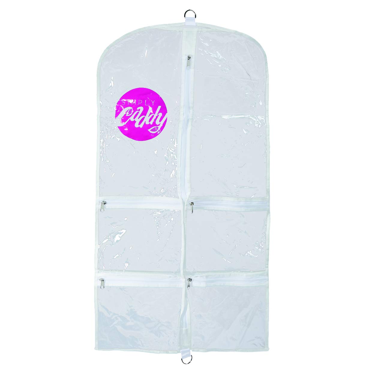 costume garment bag with pockets