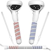 YOGES Handle Attachments Compatible with Oculus Quest 2 Controller Accessories, VR Gorilla Tag Long Arms Dual Extension Grips Compatible with Meta Quest 2 for Beat Saber Supernatural More VR Games