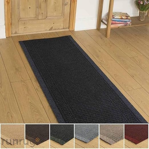 runrug UK Kitchen Hallway Long Carpet Rug Runner Non Slip Aztec