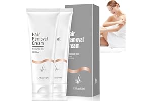 ZEXILILA 2PCS Removal Cream for Women & Men Painless Hair Removal Gel Hair Removal Lotion for Unwanted Hair, All Skin Types