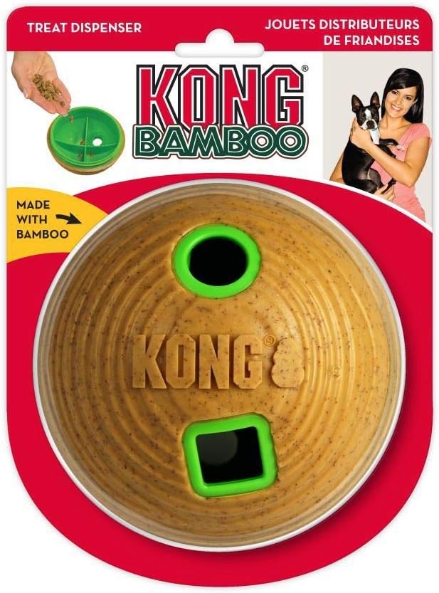 Kong - Bamboo Food Ball - 1 piece Multicolour, Medium - Image 4