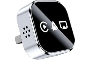 Wireless CarP-Lay Adapter for iOS Phone, 2026 New Upgrade 3 in 1 Screen Mirror, Plug-and-Play Smart Car Interconnection Box w