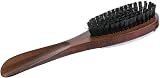 HOME IT 3-in-1 Clothes Brush Garment Care Lint Remover Shoe Horn Walnut Finish view 3