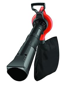 Black + Decker GW3030-GB Blower Vac with 12 Meter Cable (3000-Watt, Red, Plastic)