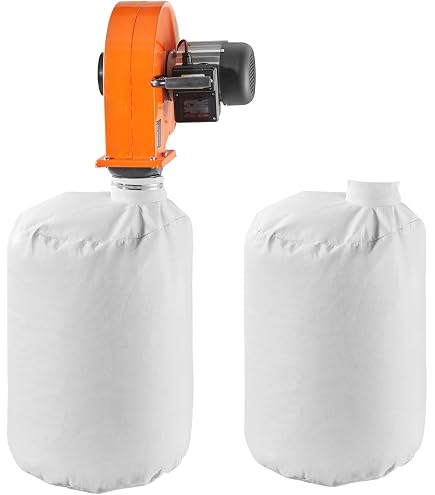 Kufo Seco UFO-101H2, 2HP, 1phase 220V.1550 CFM Vertical Bag Dust