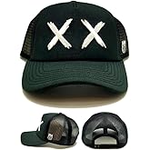 Cult of Individuality New XX Eyes Mesh Trucker Outline Black WhiteEra Snapback Hat